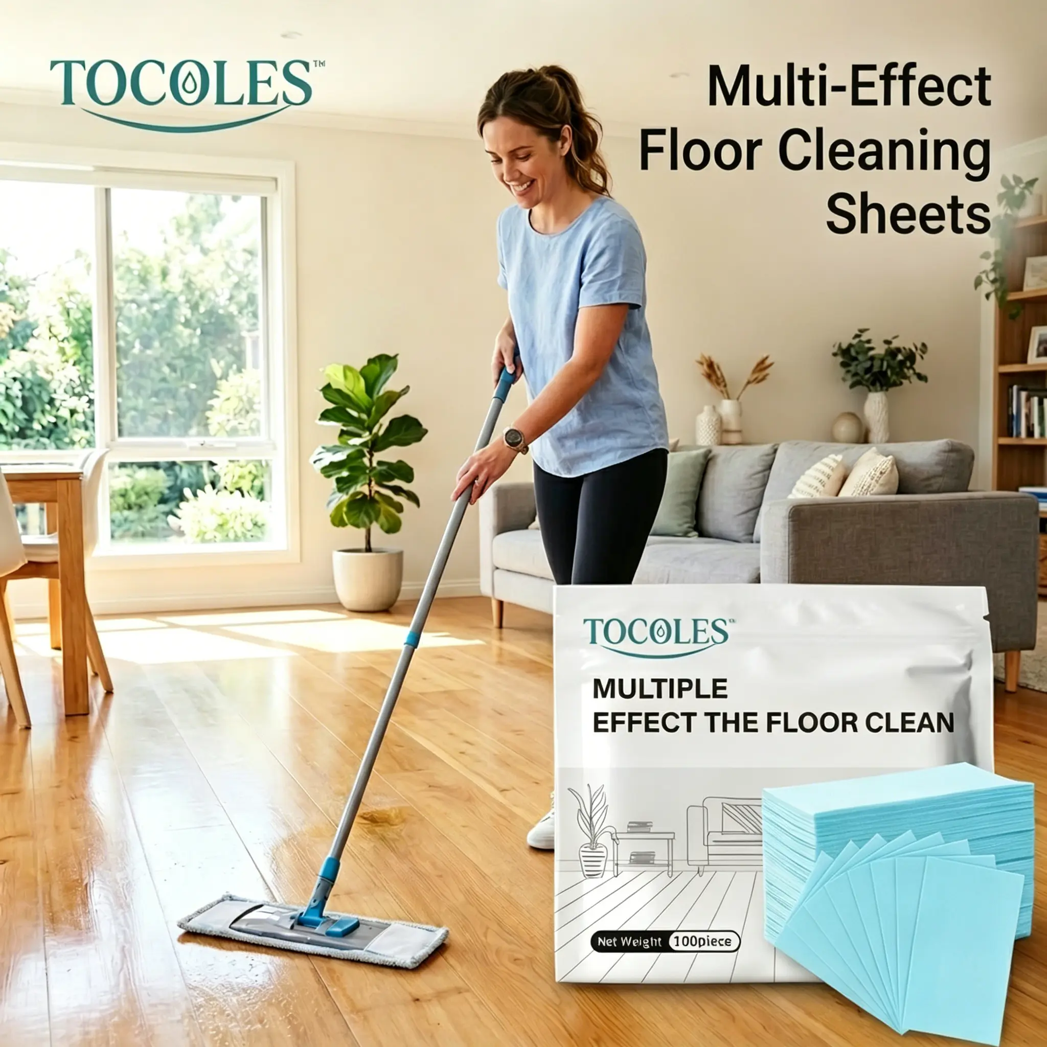 1 Multi-Surface Floor Cleaning Tablets (100 PCS) - Image 1